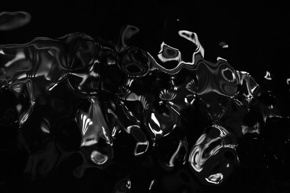 Black and white abstraction.