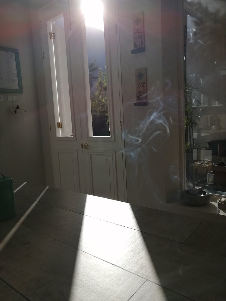 Atardecer desde mi cocina
