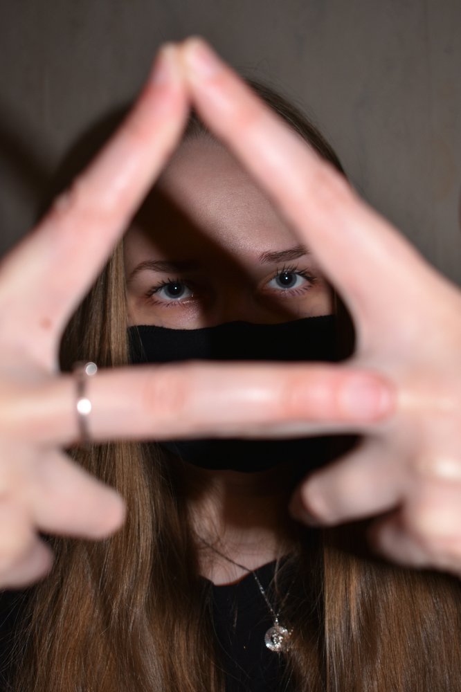 Self-isolated at home.