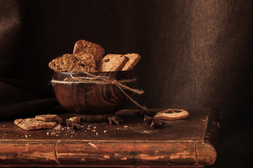 Натюрморт с печеньем.