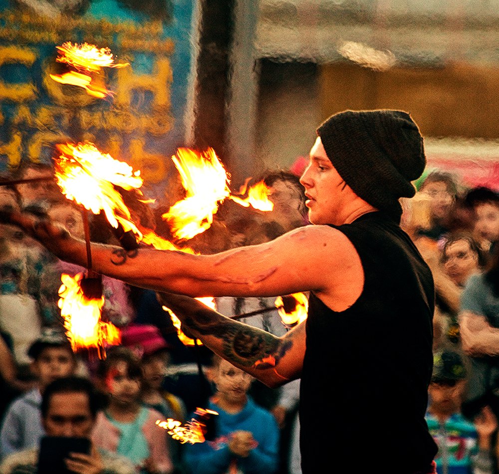 Огненное шоу