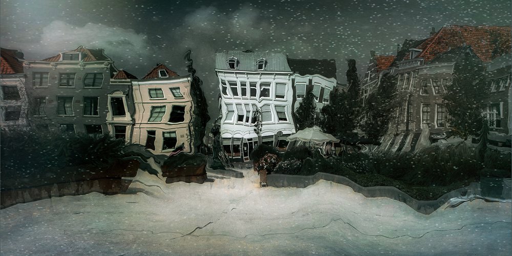 Awakening in a strange world ...