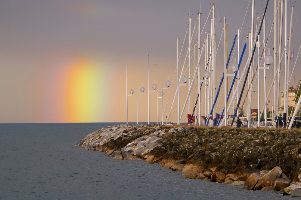 Rainbow on Leman