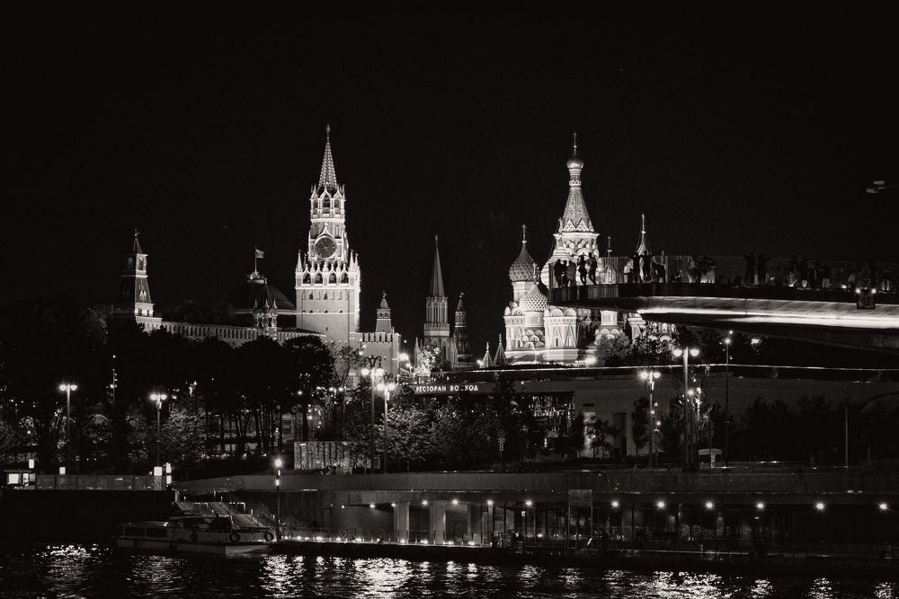 Rossia.. Moscow, midnight.
