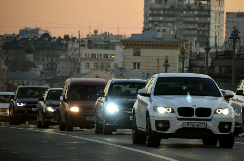 Rossia. Moscow. Evening Moscow.