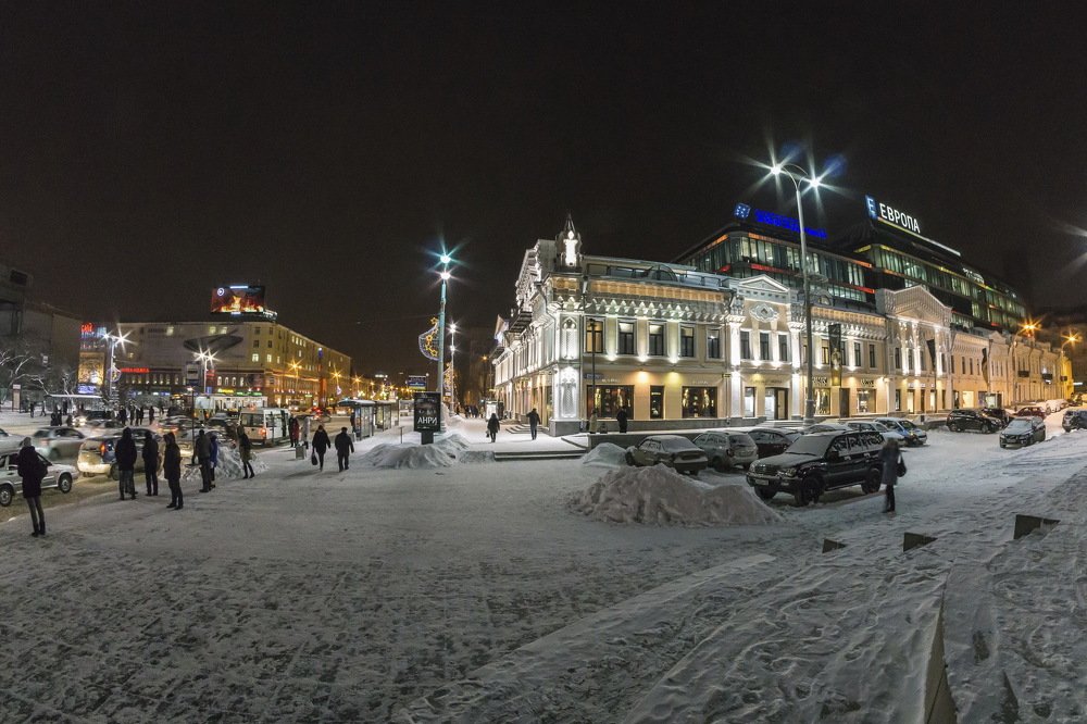 Вечерний Екатеринбург.