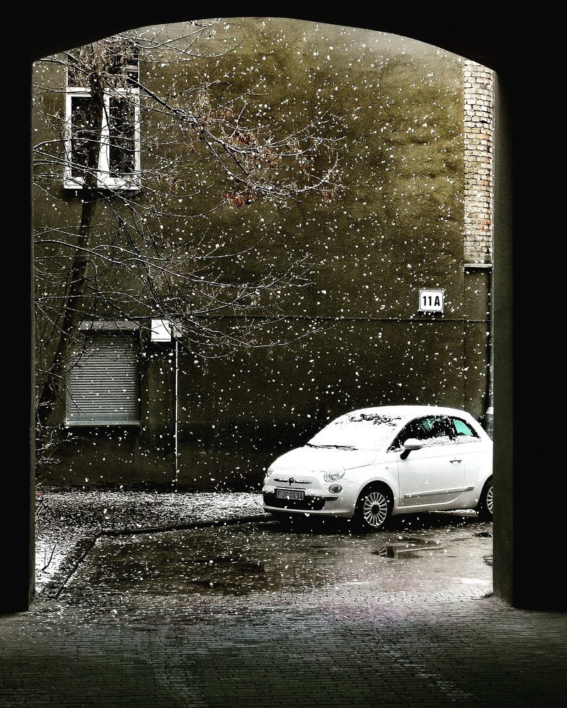 Городская снежинка.