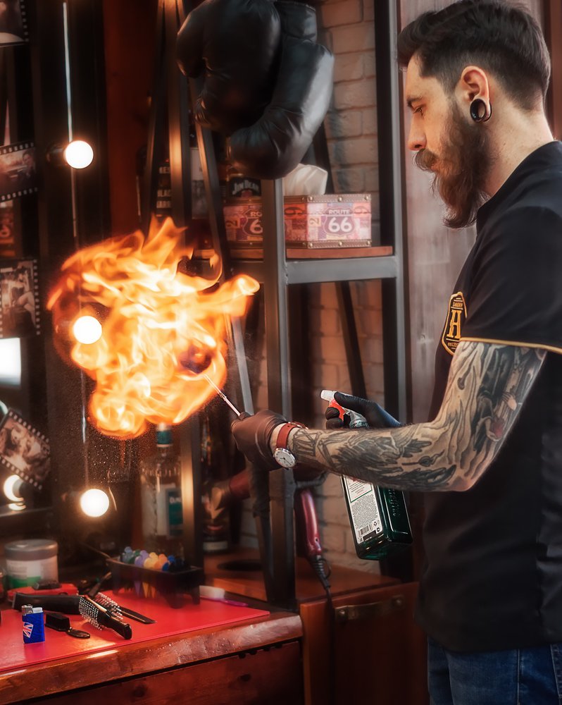 Огненная магия работы