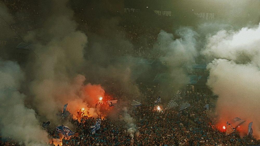 Zenit's VS Spartak's fans