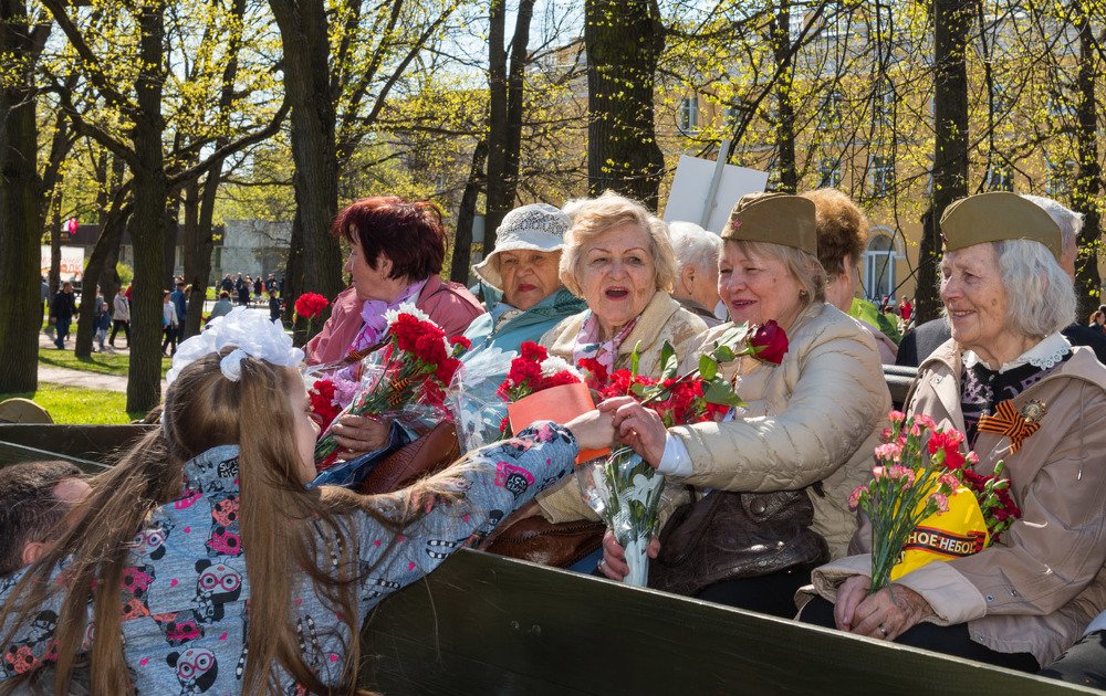 Цветы ветеранам