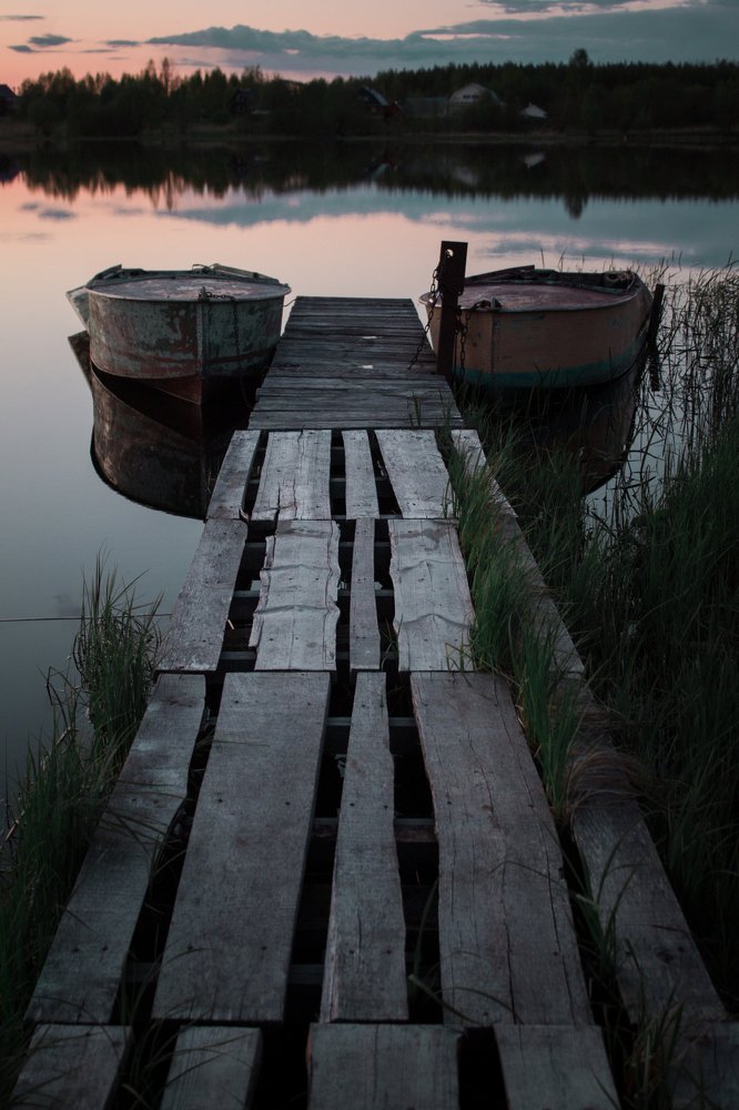 Вечерние мостки