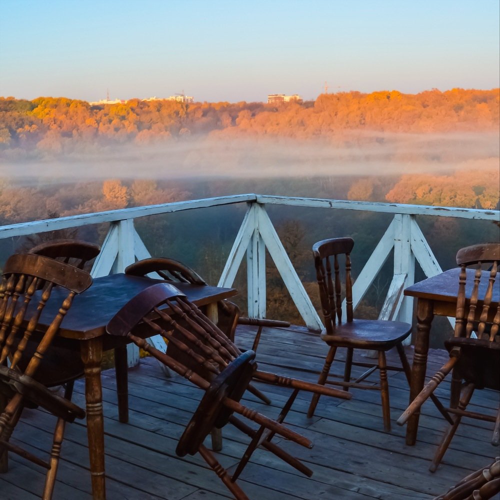 Туманное утро