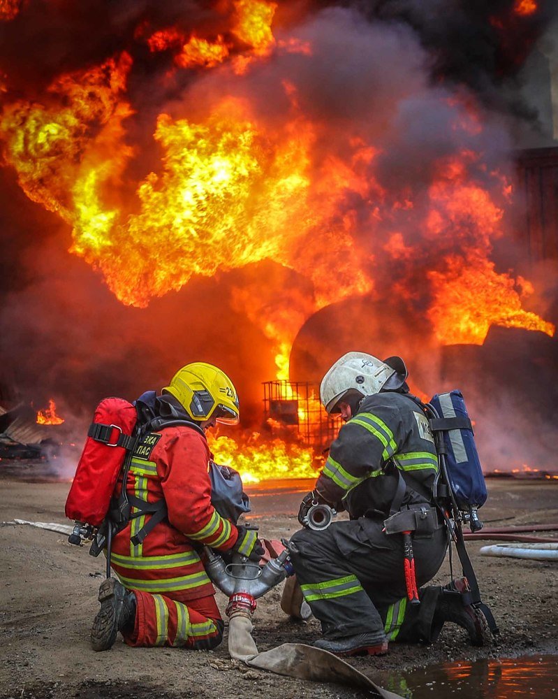 пожар в Дзержинском