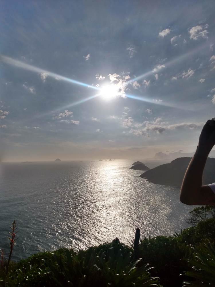 Dude, the sun is coming