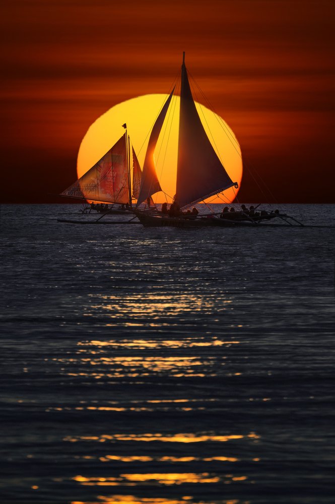 Провожая солнце