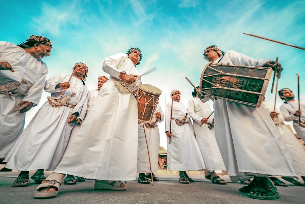 Traditional Omani dance