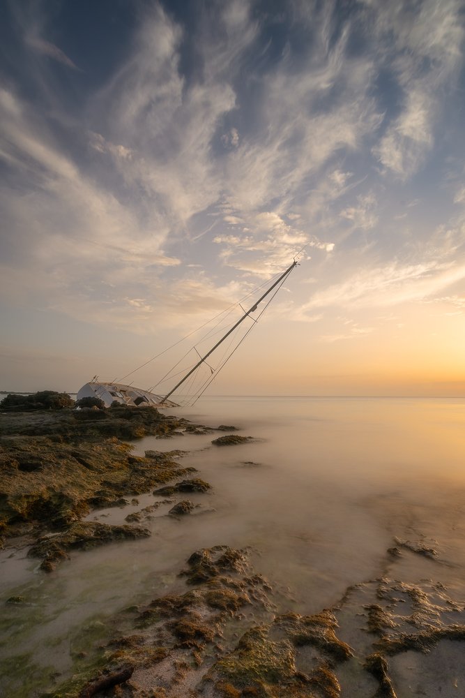 Mesta, what remains of a shipwreck