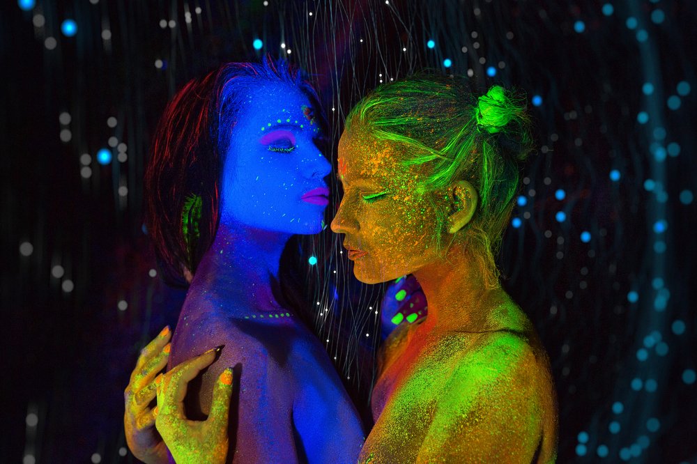 Небо и Земля в космическом пространстве