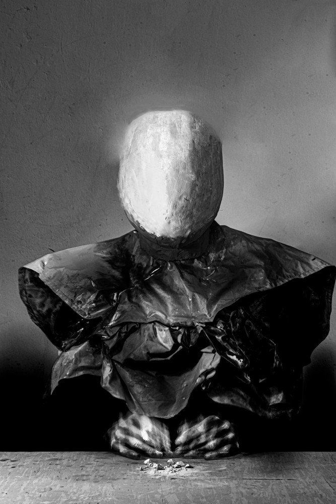 Portrait without face