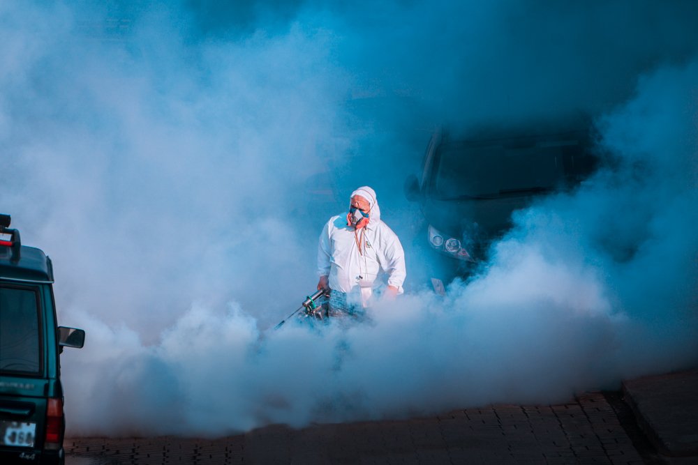 Covid-19 disinfection.