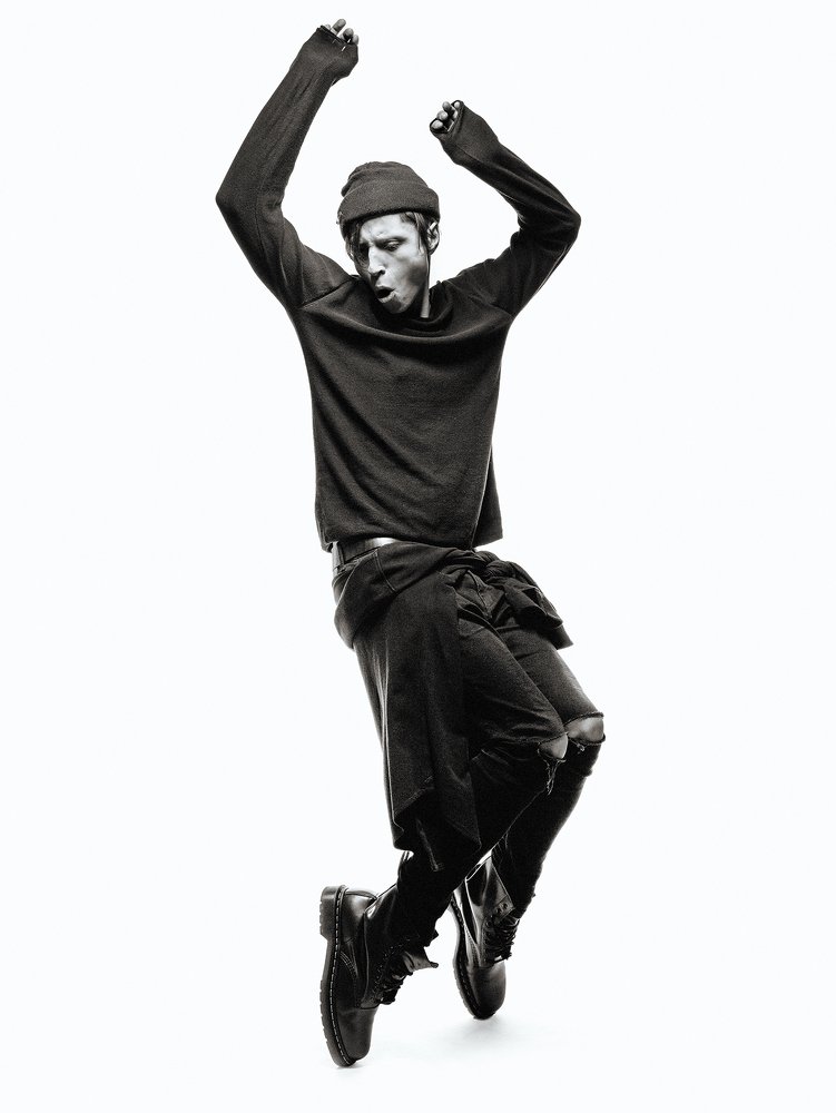 Портрет молодого актера. Пластический этюд