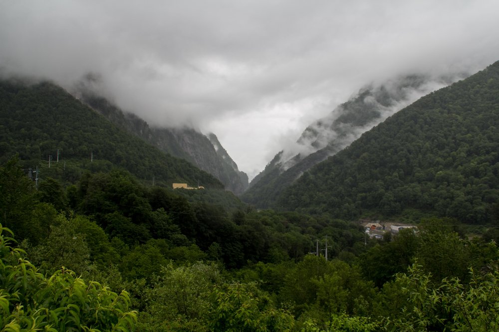 туман в Сочи