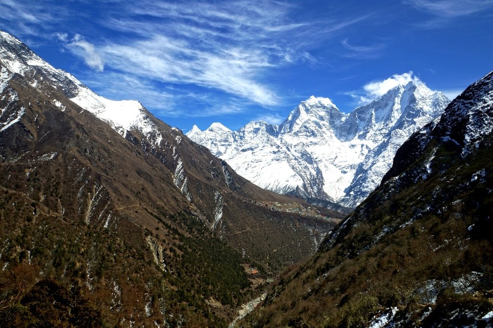 Пейзажи парка Сагарматху. Хребет Тамсерку.