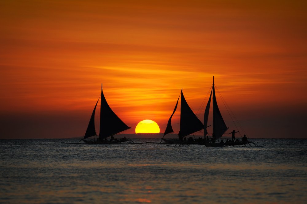 Прогулка на закате