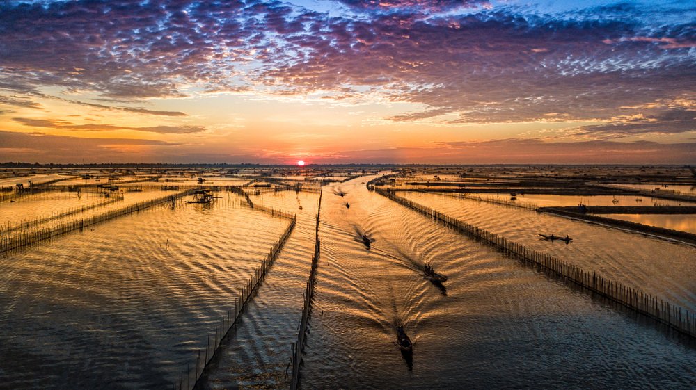 Tam Giang Lagoon morning