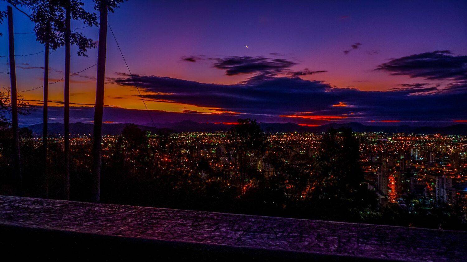 Itajaí - Santa Catarina faíscas coloridas