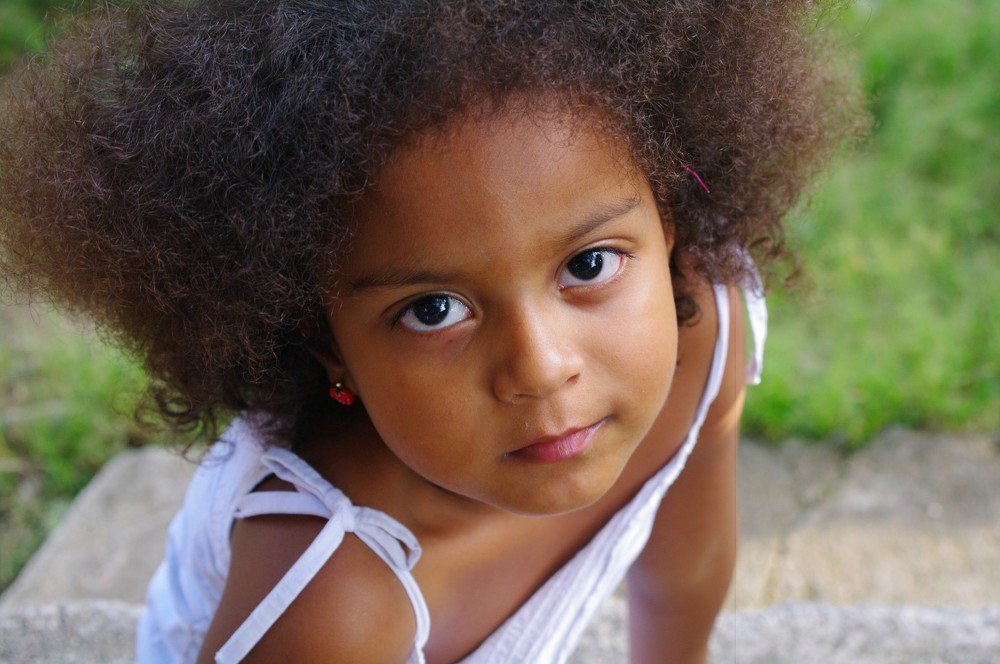 Little girl of Colombia