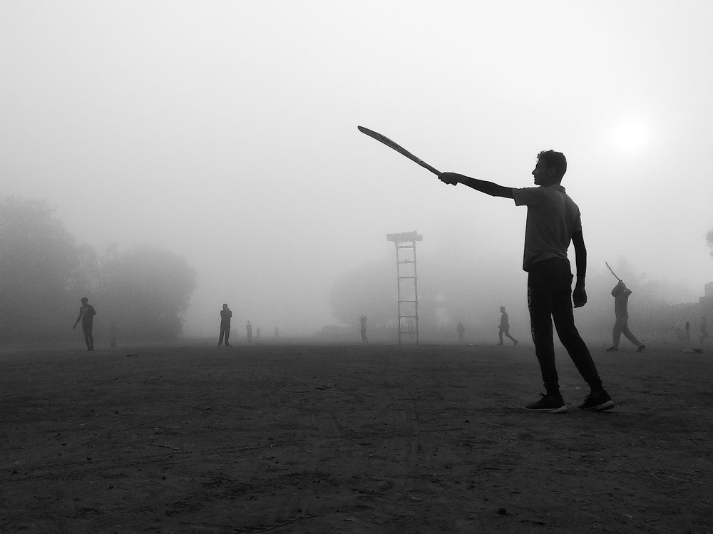 An amazing foggy morning