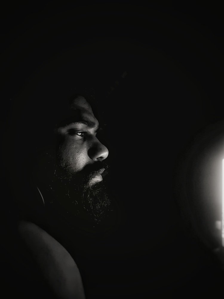 Black and White in Midnight