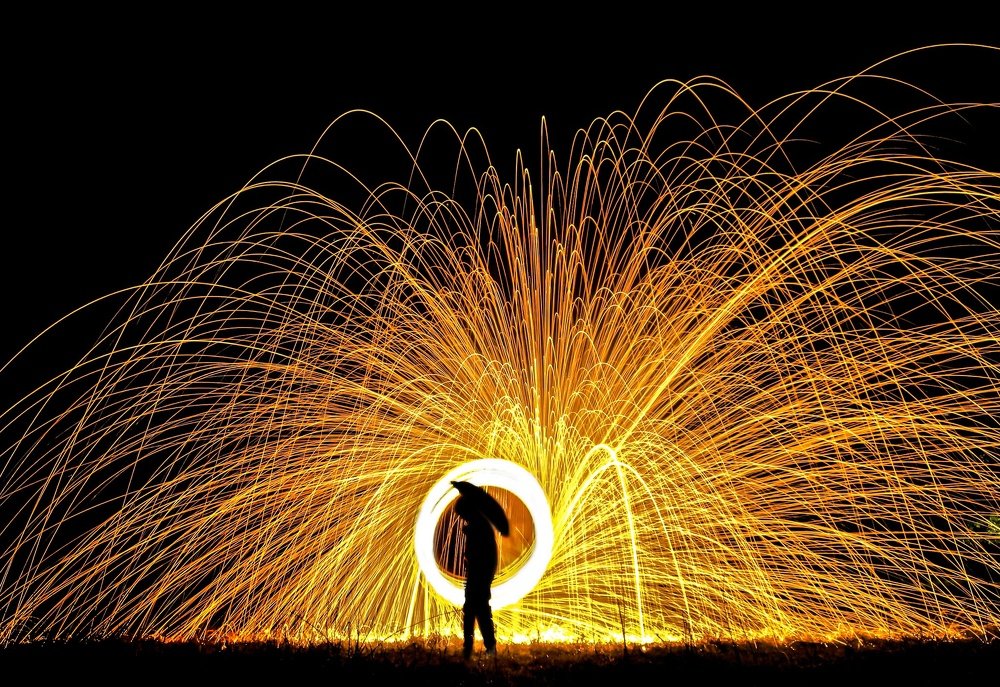 Fire rain