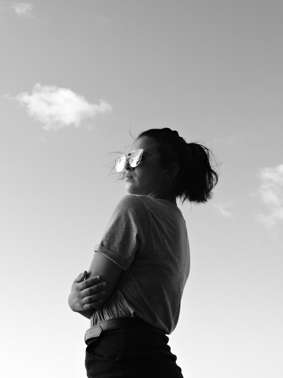 B&W Clouds