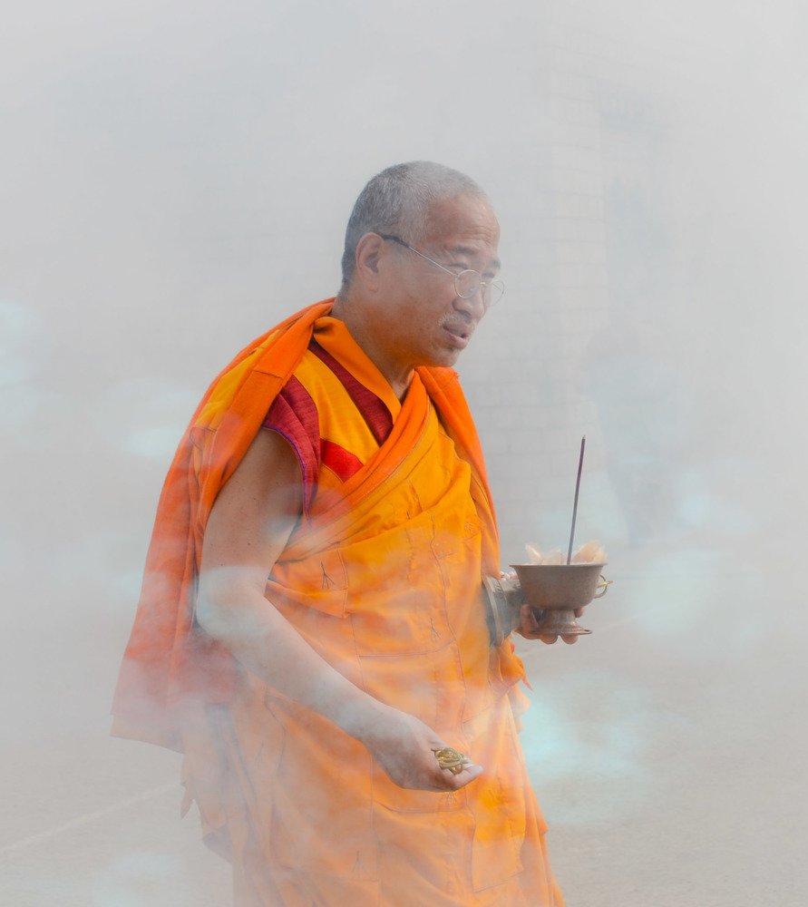 Bhutanese Monk