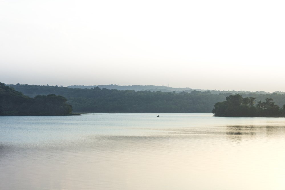 Landscape picture of a lake