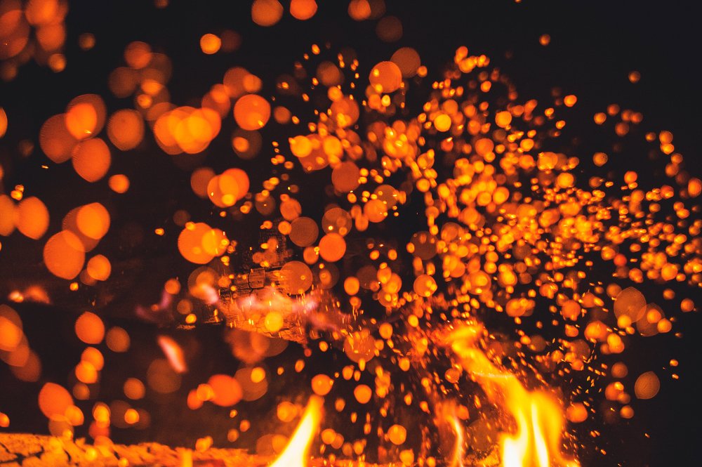 Искры костра
