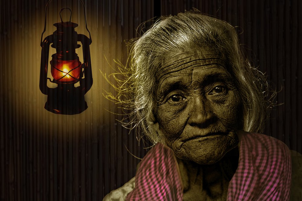 Ánh đèn trước gió