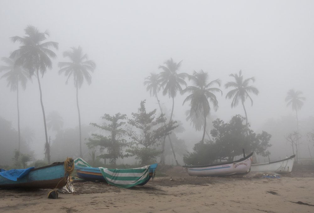 густой туман на Чапоре