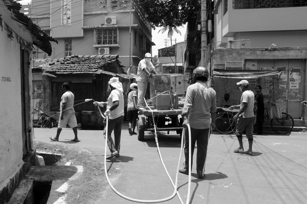 Disinfect operation.