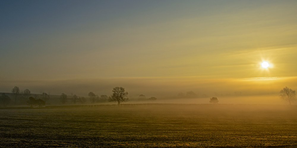 November morning in Northamptonshire.