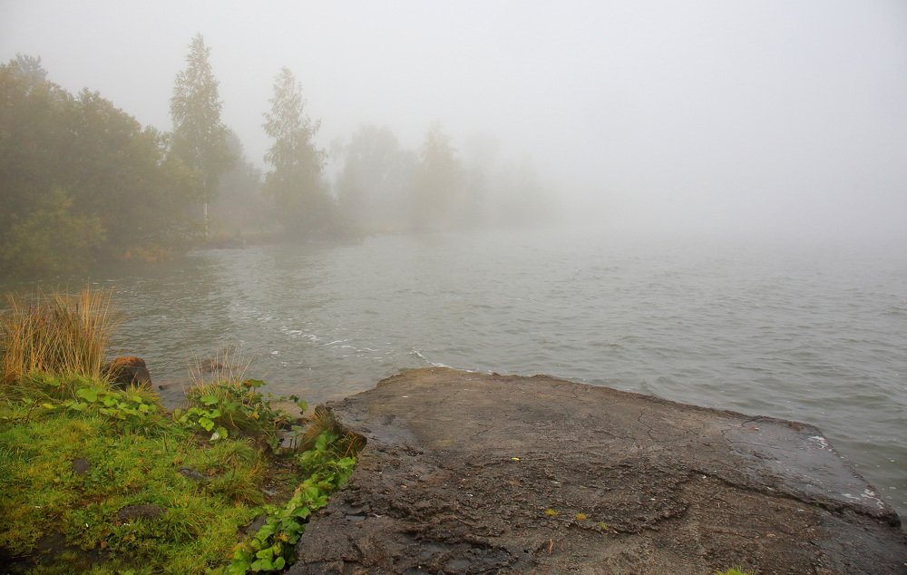 Утренний туман на Шарташе