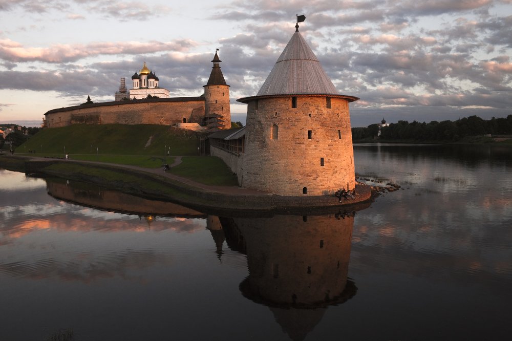 Летний вечер.