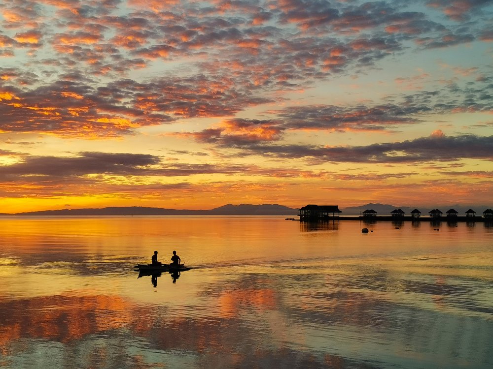 Paddleboat in Sunrise