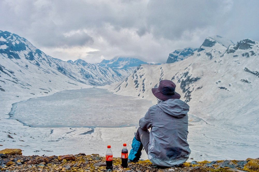 Releasing mental tension while watching frozen marsar