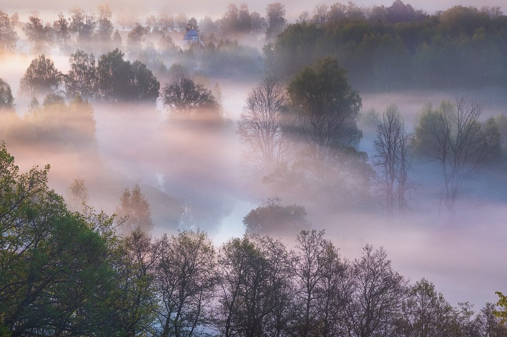 Весеннее утро на Истре