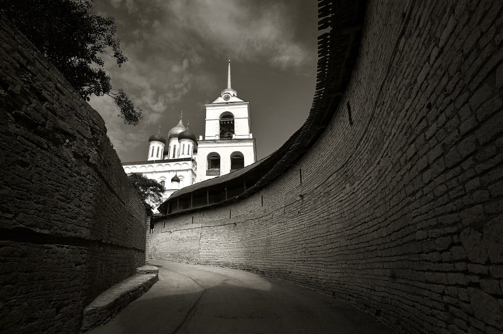 В Псковской крепости