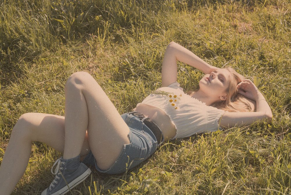 summer day in the village