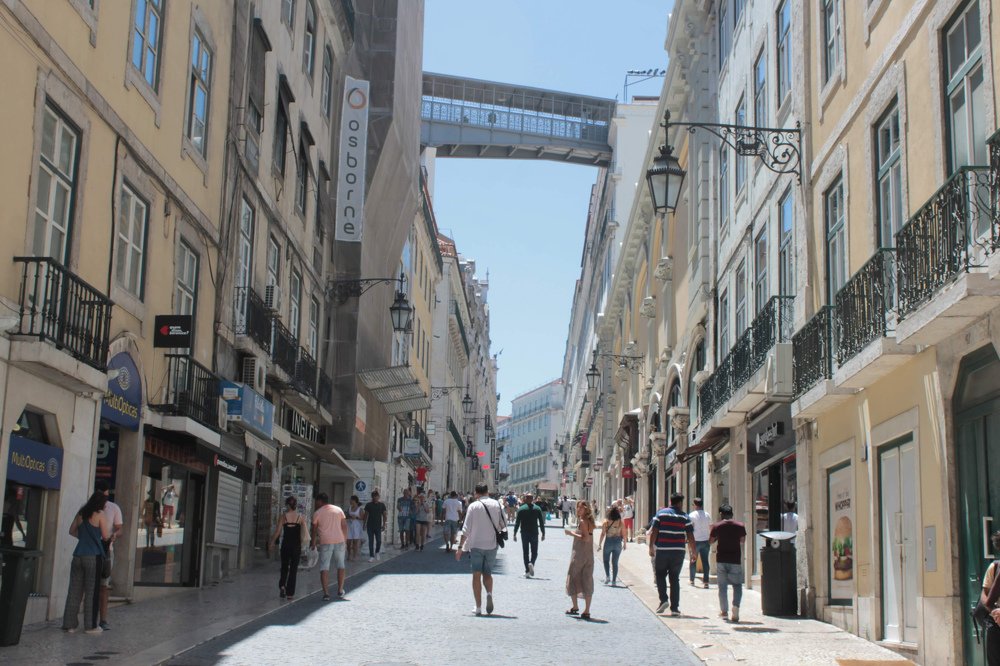 Uma rua de Lisboa